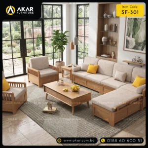SF-301 এল-শেপ সোফা সেট — AKAR সোফা
