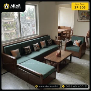 SF-303 এল-শেপ সোফা সেট — AKAR সোফা