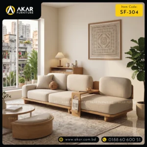 SF-304 ৩ সিটার সোফা — AKAR সোফা