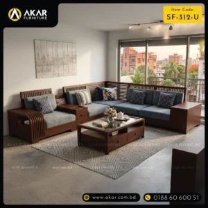 SF-312 এল-শেপ সোফা সেট — AKAR সোফা