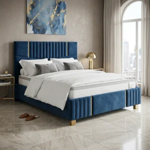 BED-516 নেভি চ্যানেল গোল্ড খাট | AKAR