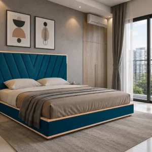 BED-501 রে-প্যাটার্ন কুশন খাট | AKAR