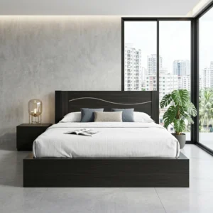 BED-507 ডার্ক ওয়েভ মিনিমাল খাট | AKAR